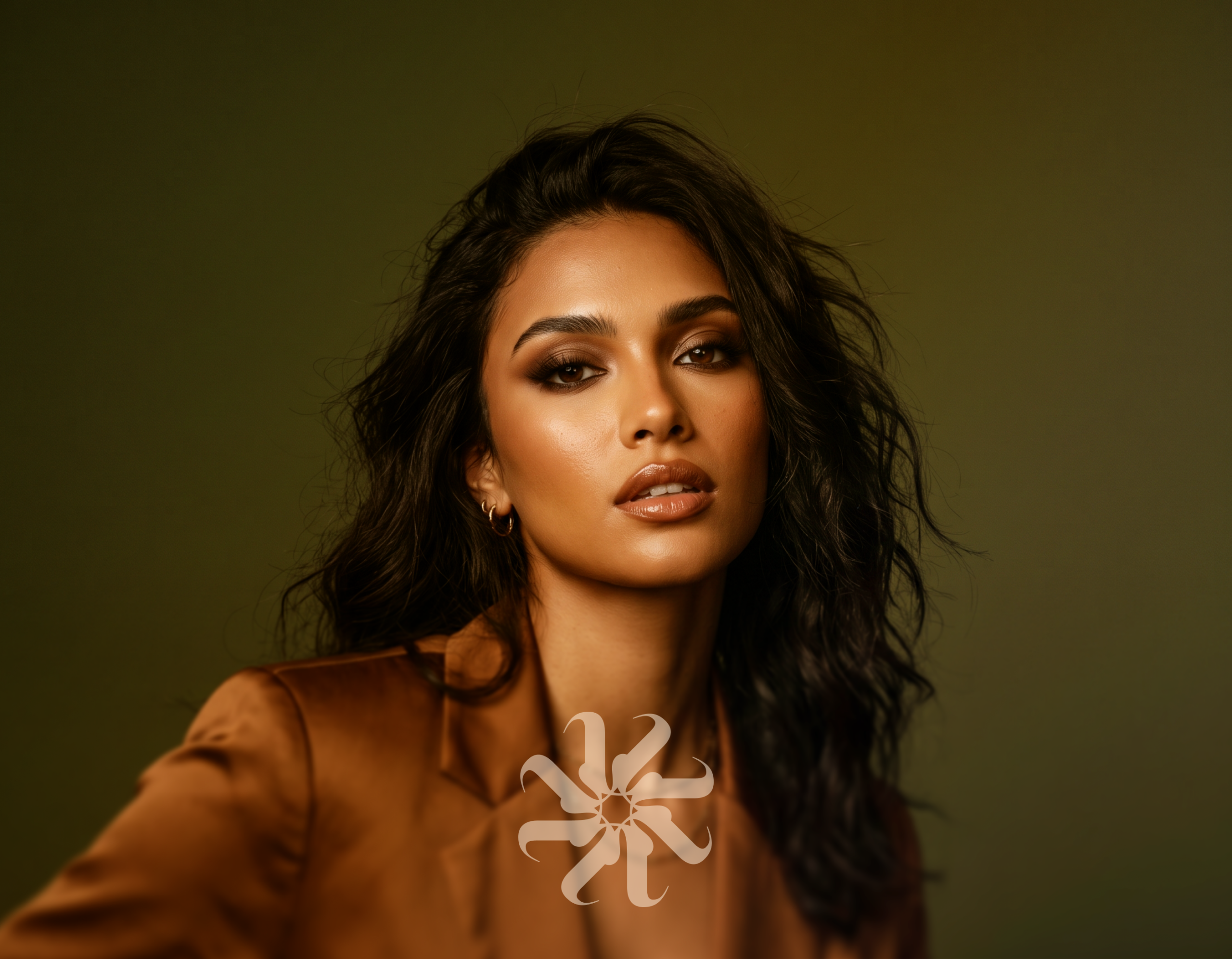 Latizya beauty salon branding — elegant portrait photography