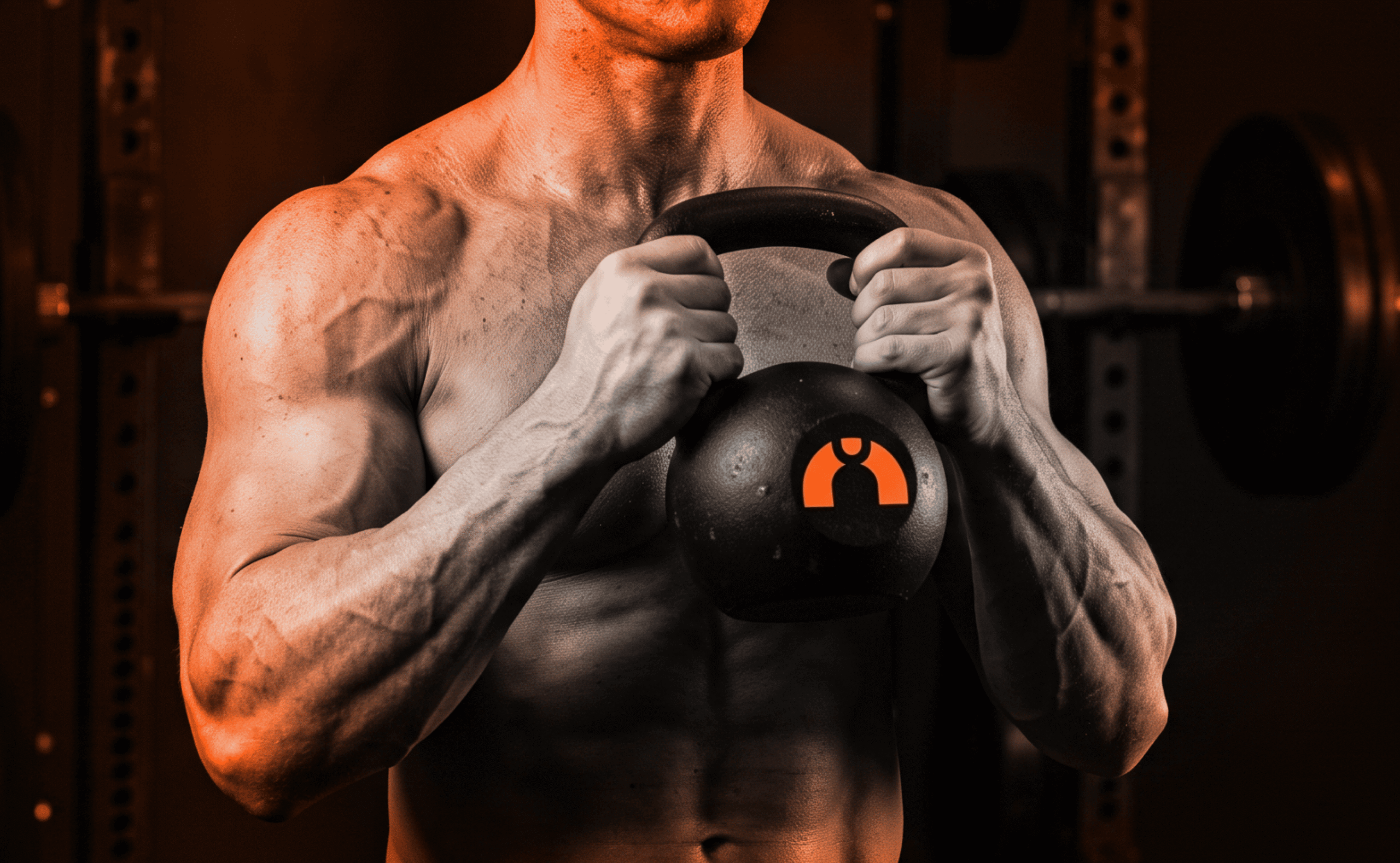 KINETIX fitness gym brand photography — athlete workout