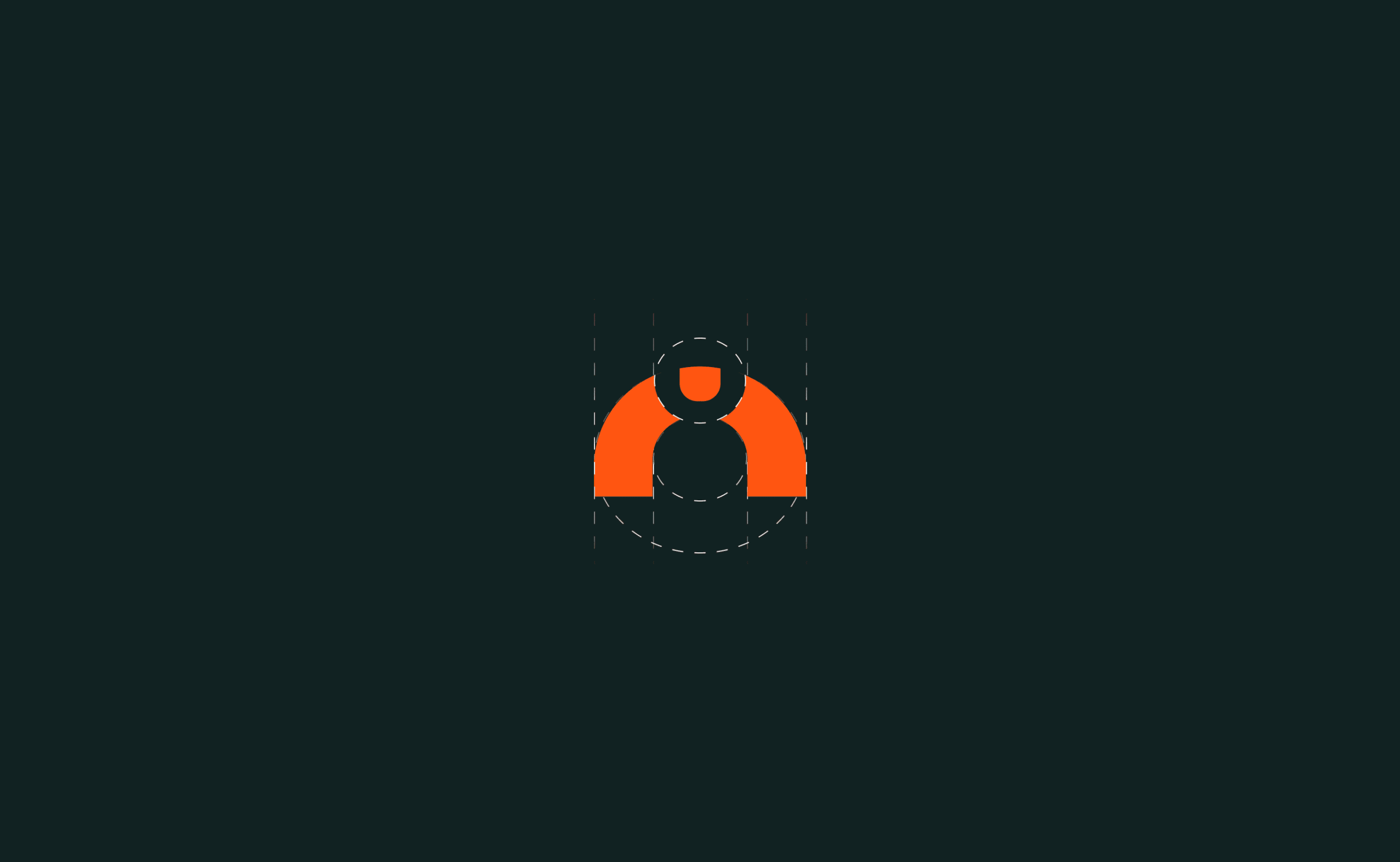KINETIX logo icon and brand mark on dark background